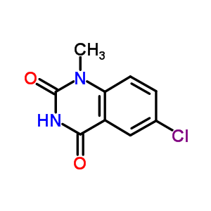 2,4(1H,3h)-quinazolinedione,6-chloro-1-methyl-Structure,10320-59-9Structure 2,4(1H,3h)-quinazolinedione,6-chloro-1-methyl- Structure,10320-59-9Structure