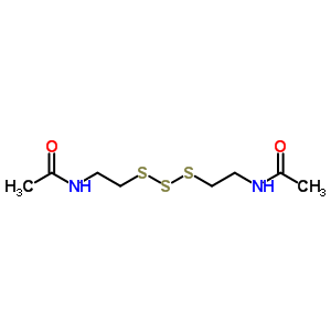 N-(2-(3-(2-(acetylamino)ethyl)trisulfanyl)ethyl)acetamideStructure,10325-48-1Structure N-(2-(3-(2-(acetylamino)ethyl)trisulfanyl)ethyl)acetamide Structure,10325-48-1Structure