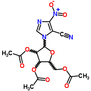 Imidazole-5-carbonitrile,4-nitro-1-b-d-ribofuranosyl-,2,3,5-triacetate (8ci)Structure,10357-26-3Structure Imidazole-5-carbonitrile,4-nitro-1-b-d-ribofuranosyl-,2,3,5-triacetate (8ci) Structure,10357-26-3Structure