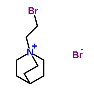 N-(2-bromoethyl)quinuclidinium, bromideStructure,104304-10-1Structure N-(2-bromoethyl)quinuclidinium, bromide Structure,104304-10-1Structure