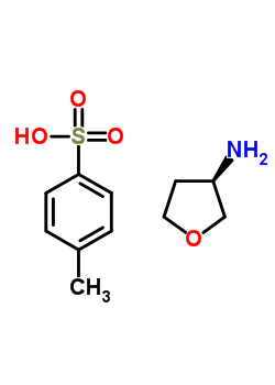 (S)-(-)-Tetrahydro-3-furylamine p-Toluenesulfonate Salt Structure,104530-80-5Structure