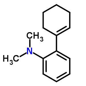 Benzenamine,2-(1-cyclohexen-1-yl)-n,n-dimethyl-Structure,10483-02-0Structure Benzenamine,2-(1-cyclohexen-1-yl)-n,n-dimethyl- Structure,10483-02-0Structure
