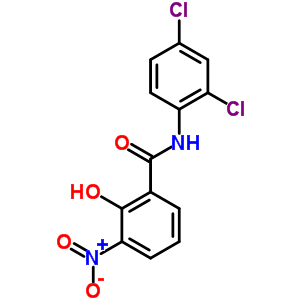 Benzamide, n-(2,4-dichlorophenyl)-2-hydroxy-3-nitro-Structure,10515-50-1Structure Benzamide, n-(2,4-dichlorophenyl)-2-hydroxy-3-nitro- Structure,10515-50-1Structure