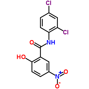 Benzamide, n-(2,4-dichlorophenyl)-2-hydroxy-5-nitro-Structure,10515-55-6Structure Benzamide, n-(2,4-dichlorophenyl)-2-hydroxy-5-nitro- Structure,10515-55-6Structure