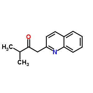 2-Butanone,3-methyl-1-(2-quinolinyl)-Structure,10554-56-0Structure 2-Butanone,3-methyl-1-(2-quinolinyl)- Structure,10554-56-0Structure