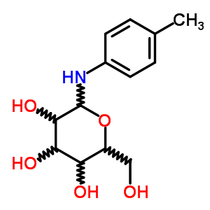 D-glucopyranosylamine,n-(4-methylphenyl)-Structure,10571-77-4Structure D-glucopyranosylamine,n-(4-methylphenyl)- Structure,10571-77-4Structure