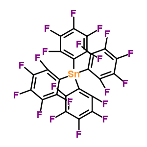 Tetrakis(2,3,4,5,6-pentafluorophenyl)stannaneStructure,1065-49-2Structure Tetrakis(2,3,4,5,6-pentafluorophenyl)stannane Structure,1065-49-2Structure