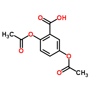 Benzoic acid,2,5-bis(acetyloxy)-Structure,1084-96-4Structure Benzoic acid,2,5-bis(acetyloxy)- Structure,1084-96-4Structure