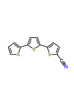 (2,2’:5’,2’’-Terthiophene)-5-carbonitrileStructure,110230-97-2Structure (2,2’:5’,2’’-Terthiophene)-5-carbonitrile Structure,110230-97-2Structure