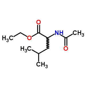 N-乙酰-L-亮氨酸乙酯結(jié)構(gòu)式_1114-55-2結(jié)構(gòu)式