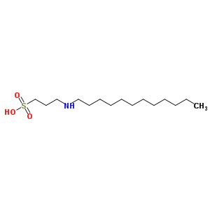 3-(Dodecylamino)-1-propanesulfonic acidStructure,1120-00-9Structure 3-(Dodecylamino)-1-propanesulfonic acid Structure,1120-00-9Structure