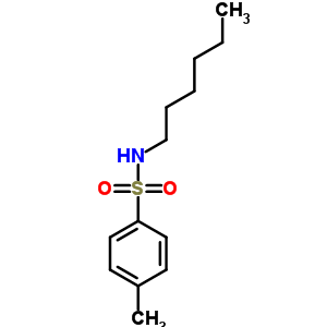 Benzenesulfonamide,n-hexyl-4-methyl-Structure,1143-01-7Structure Benzenesulfonamide,n-hexyl-4-methyl- Structure,1143-01-7Structure