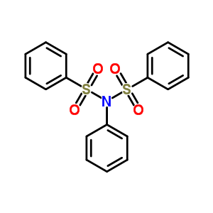 Benzenesulfonamide,n-phenyl-n-(phenylsulfonyl)-Structure,1167-43-7Structure Benzenesulfonamide,n-phenyl-n-(phenylsulfonyl)- Structure,1167-43-7Structure