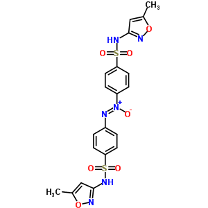 4,4-Azoxybis[n-(5-methyl-3-isoxazolyl)-benzenesulfonamideStructure,119403-03-1Structure 4,4-Azoxybis[n-(5-methyl-3-isoxazolyl)-benzenesulfonamide Structure,119403-03-1Structure