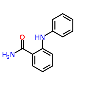 Benzamide,2-(phenylamino)-Structure,1211-19-4Structure Benzamide,2-(phenylamino)- Structure,1211-19-4Structure