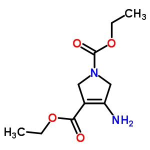 Diethyl 4-amino-2,5-dihydropyrrole-1,3-dicarboxylateStructure,1212-06-2Structure Diethyl 4-amino-2,5-dihydropyrrole-1,3-dicarboxylate Structure,1212-06-2Structure