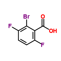 2-Bromo-3,6-difluorobenzoic acidStructure,124244-65-1Structure 2-Bromo-3,6-difluorobenzoic acid Structure,124244-65-1Structure