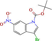N-boc-3-bromo-6-nitroindoleStructure,1246471-29-3Structure N-boc-3-bromo-6-nitroindole Structure,1246471-29-3Structure