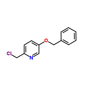 5-(Benzyloxy)-2-(chloromethyl)pyridineStructure,127590-90-3Structure 5-(Benzyloxy)-2-(chloromethyl)pyridine Structure,127590-90-3Structure