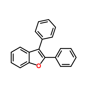 Benzofuran,2,3-diphenyl-Structure,13054-95-0Structure Benzofuran,2,3-diphenyl- Structure,13054-95-0Structure