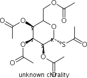 2,3,4,6-Tetra-o-acetyl-1-s-acetyl-1-thio-α-d-galactopyranosideStructure,130796-15-5Structure 2,3,4,6-Tetra-o-acetyl-1-s-acetyl-1-thio-α-d-galactopyranoside Structure,130796-15-5Structure