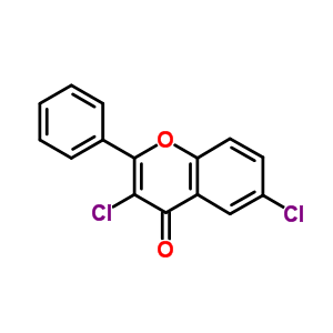 4H-1-benzopyran-4-one,3,6-dichloro-2-phenyl-Structure,13179-00-5Structure 4H-1-benzopyran-4-one,3,6-dichloro-2-phenyl- Structure,13179-00-5Structure