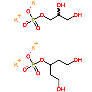 Potassium glycerophosphateStructure,1319-70-6Structure Potassium glycerophosphate Structure,1319-70-6Structure