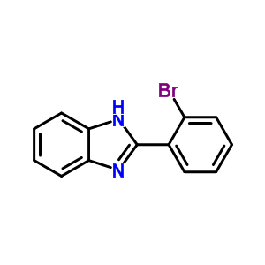 2-(2-Bromophenyl)-1h-benzo[d]imidazole Structure,13275-42-8Structure