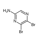 5,6-Dibromopyrazin-2-amineStructure,1353100-86-3Structure 5,6-Dibromopyrazin-2-amine Structure,1353100-86-3Structure