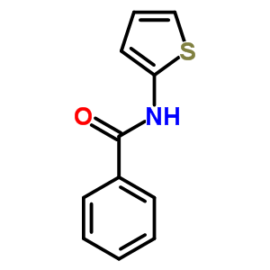 Benzamide, n-2-thienyl-Structure,136-34-5Structure Benzamide, n-2-thienyl- Structure,136-34-5Structure