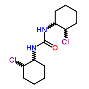 1,3-Bis(2-chlorocyclohexyl)ureaStructure,13908-80-0Structure 1,3-Bis(2-chlorocyclohexyl)urea Structure,13908-80-0Structure