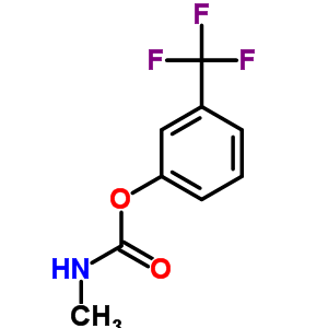 3-(三氟甲基)-苯酚 1-(N-甲基氨基甲酸酯)結(jié)構(gòu)式_14061-27-9結(jié)構(gòu)式