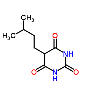 2,4,6(1H,3h,5h)-pyrimidinetrione,5-(3-methylbutyl)-Structure,14077-82-8Structure 2,4,6(1H,3h,5h)-pyrimidinetrione,5-(3-methylbutyl)- Structure,14077-82-8Structure