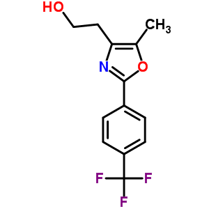 2-(5-Methyl-2-(4-(trifluoromethyl)phenyl)oxazol-4-yl)ethanolStructure,141819-91-2Structure 2-(5-Methyl-2-(4-(trifluoromethyl)phenyl)oxazol-4-yl)ethanol Structure,141819-91-2Structure