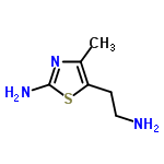 5-Thiazoleethanamine, 2-amino-4-methyl-, hydrobromide (1:2)Structure,142457-00-9Structure 5-Thiazoleethanamine, 2-amino-4-methyl-, hydrobromide (1:2) Structure,142457-00-9Structure