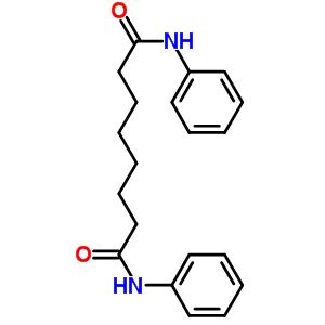 N,n’-diphenylsuberamideStructure,14354-86-0Structure N,n’-diphenylsuberamide Structure,14354-86-0Structure