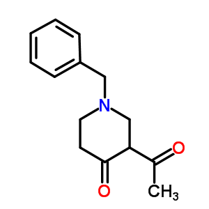 3-Acetyl-1-benzylpiperidin-4-oneStructure,14487-99-1Structure 3-Acetyl-1-benzylpiperidin-4-one Structure,14487-99-1Structure