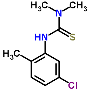 Thiourea,n-(5-chloro-2-methylphenyl)-n,n-dimethyl-Structure,14501-93-0Structure Thiourea,n-(5-chloro-2-methylphenyl)-n,n-dimethyl- Structure,14501-93-0Structure