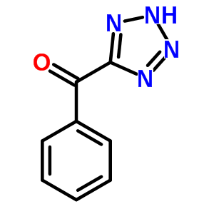Methanone,phenyl-2h-tetrazol-5-yl-Structure,14506-41-3Structure Methanone,phenyl-2h-tetrazol-5-yl- Structure,14506-41-3Structure