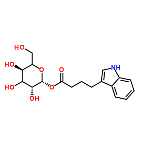 Indole-3-butanoyl beta-d-glucopyranoseStructure,147138-23-6Structure Indole-3-butanoyl beta-d-glucopyranose Structure,147138-23-6Structure