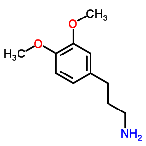 3-(3,4-Dimethoxy-phenyl)-propylamineStructure,14773-42-3Structure 3-(3,4-Dimethoxy-phenyl)-propylamine Structure,14773-42-3Structure