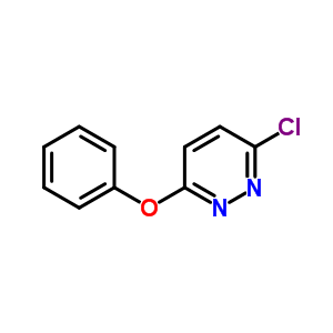 3-Chloro-6-phenoxypyridazineStructure,1490-44-4Structure 3-Chloro-6-phenoxypyridazine Structure,1490-44-4Structure