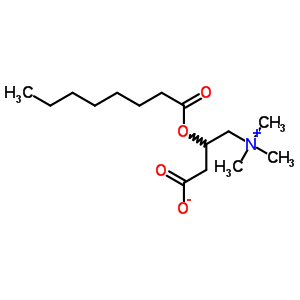 Octanoyl-DL-Carnitin ChlorideStructure,14919-35-8Structure Octanoyl-DL-Carnitin Chloride Structure,14919-35-8Structure