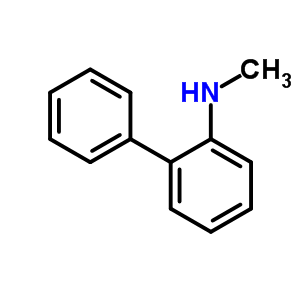 N-甲基聯(lián)苯-2-胺結(jié)構(gòu)式_14925-09-8結(jié)構(gòu)式