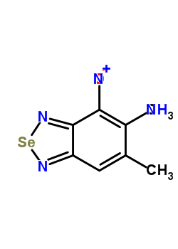 N,6-Dimethyl-4-Nitro-2,1,3-Benzoselenadiazol-5-AmineStructure,149703-56-0Structure N,6-Dimethyl-4-Nitro-2,1,3-Benzoselenadiazol-5-Amine Structure,149703-56-0Structure