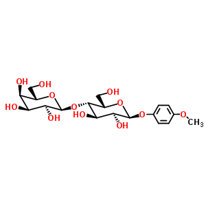 4-Methoxyphenyl 4-o-beta-d-galactopyranosyl-beta-d-glucopyranosideStructure,150412-80-9Structure 4-Methoxyphenyl 4-o-beta-d-galactopyranosyl-beta-d-glucopyranoside Structure,150412-80-9Structure