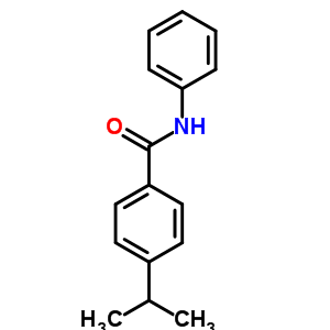 Benzamide,4-(1-methylethyl)-n-phenyl-Structure,15088-90-1Structure Benzamide,4-(1-methylethyl)-n-phenyl- Structure,15088-90-1Structure