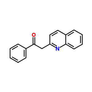 Ethanone,1-phenyl-2-(2-quinolinyl)-Structure,1531-38-0Structure Ethanone,1-phenyl-2-(2-quinolinyl)- Structure,1531-38-0Structure