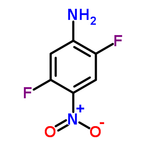 2,5-Difluoro-4-nitroanilineStructure,1542-36-5Structure 2,5-Difluoro-4-nitroaniline Structure,1542-36-5Structure