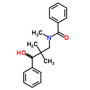 Benzamide,n-(3-hydroxy-2,2-dimethyl-3-phenylpropyl)-n-methyl-Structure,15451-22-6Structure Benzamide,n-(3-hydroxy-2,2-dimethyl-3-phenylpropyl)-n-methyl- Structure,15451-22-6Structure